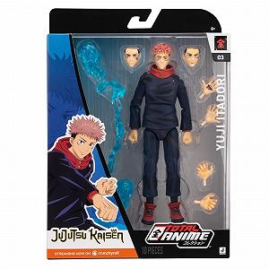 Фігурка Total Anime Jujutsu Kaisen Yuji Itadori 16,5 см (змінні обличчя, запасні руки, енергетичні ефекти) synthetic.ua - Фото 1