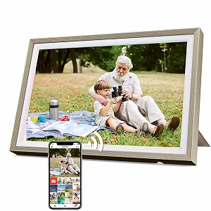 Цифровая фоторамка 32 GB 10.1 Inch WiFi Touchscreen HD 1280 x 800 IPS Desert Gold - Фото 1