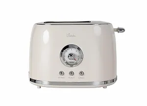 Купити Тостер Nostalgia Retro Style 200, 800 Вт, 2 скибочки, регульований ступінь підсмажування, автоматичне центрування та вимкнення, 4 функції: розморожування, підігрів, встановлення ступеня підсмажування, скасування - Фото 1 Тостер Nostalgia Retro Style 200, 800 Вт, 2 скибочки, регульований ступінь підсмажування, автоматичне центрування та вимкнення, 4 функції: розморожування, підігрів, встановлення ступеня підсмажування, скасування - Фото 1