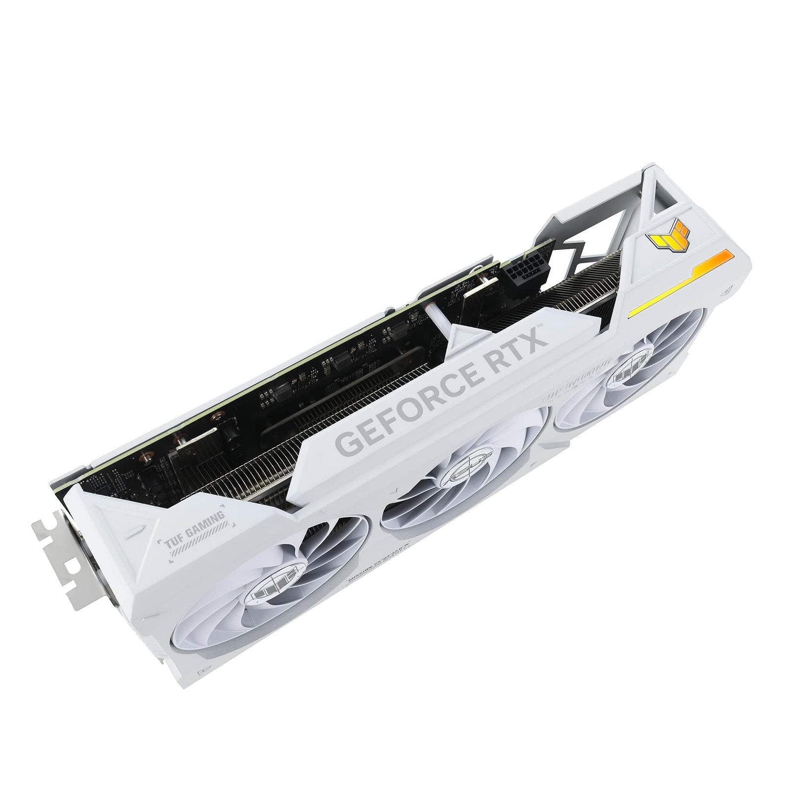 Видеокарта ASUS TUF Gaming GeForce RTX 4070 Ti SUPER 16GB GDDR6X White OC Edition, фото №4