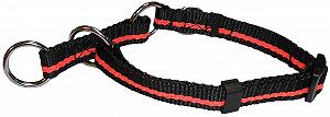 Нашийник NUM'AXES Education Coneck'T Nylon Semi-Ettrangleur M: 36-51 см Black and Orange - Фото 1