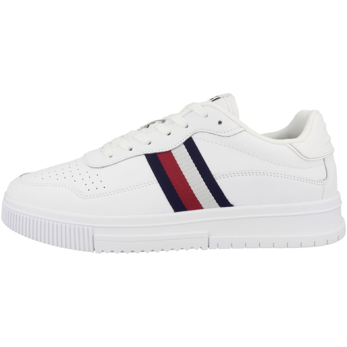 Кросівки Tommy Hilfiger Low Supercup Шкіряні в смужку, фото №1