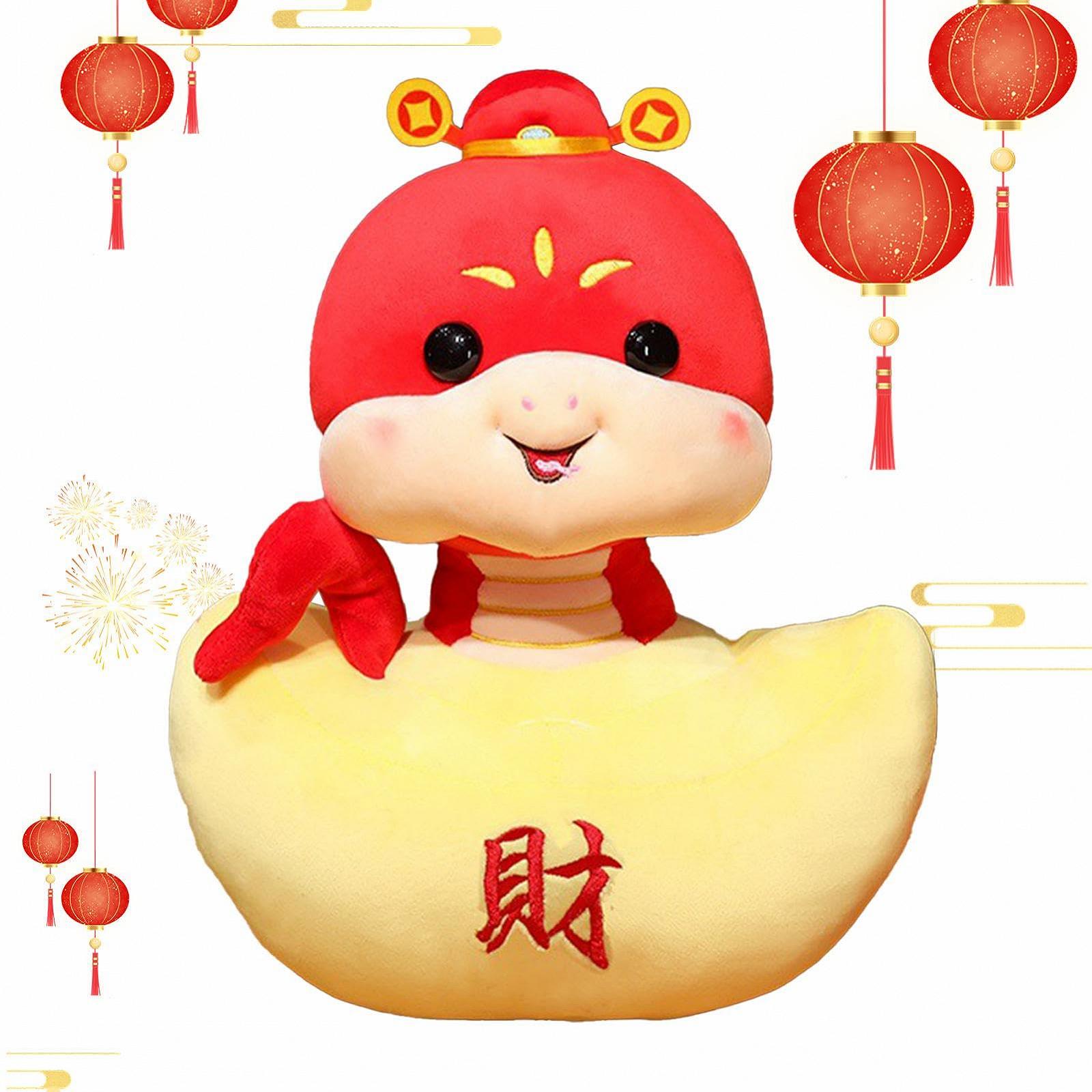 Плюшевий Змія Aizuoni Червоний, фото №1 Плюшевий Змія Aizuoni Червоний, фото №1