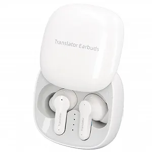Навушники-перекладачі Голосовий з підтримкою 144 мов онлайн, шумозаглушення, бездротові Bluetooth 5.0 для навчання - Фото 1
