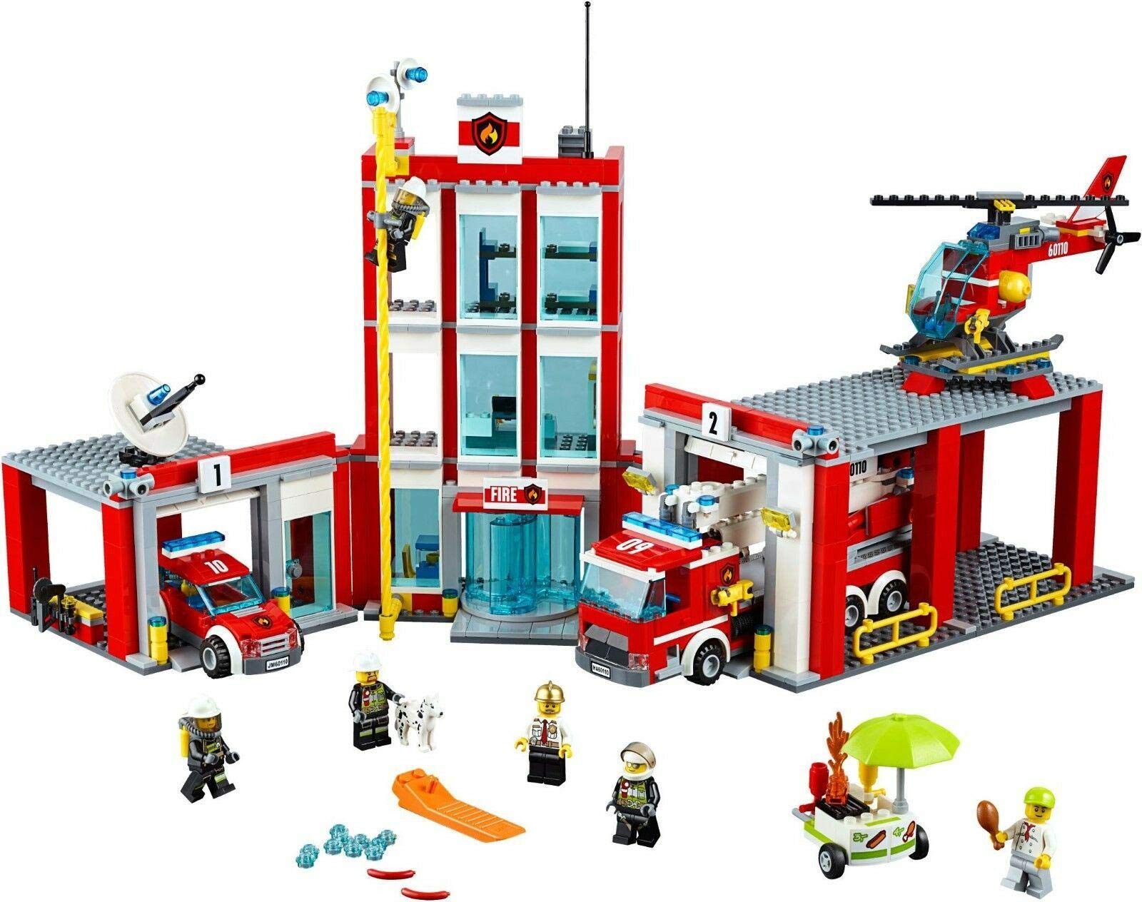 Игрушка LEGO City 60110 Большая пожарная станция, фото №2