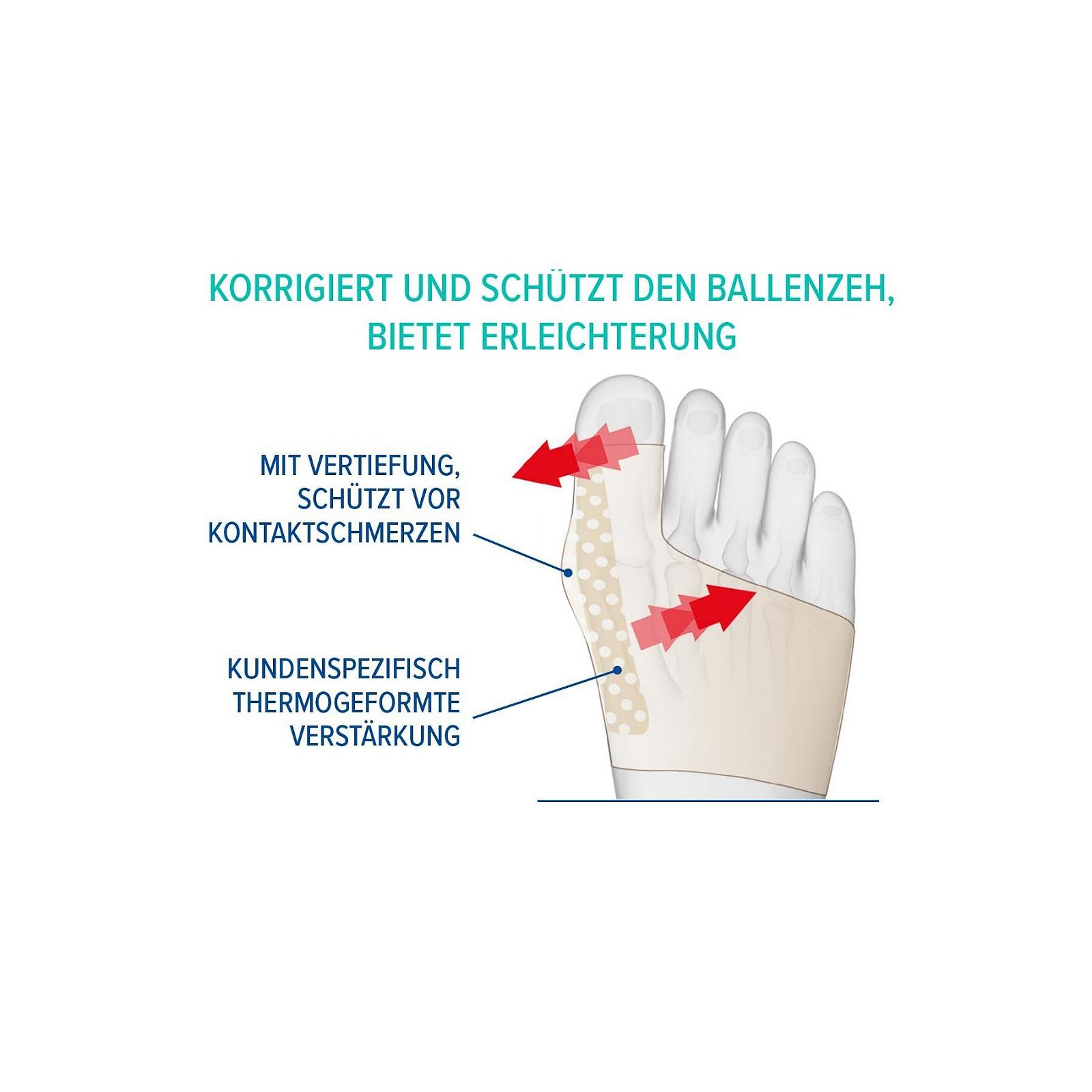 Бандаж Epitact Hallux Valgus Bunion Corrective Orthesis Ночной M, фото №5 Бандаж Epitact Hallux Valgus Bunion Corrective Orthesis Ночной M, фото №5
