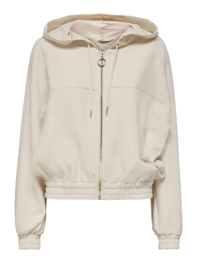 Джемпер ONLMARIYA L/S ZIP HOODIE PNT 15243731-Whitecap Gray ONLY M, фото №1