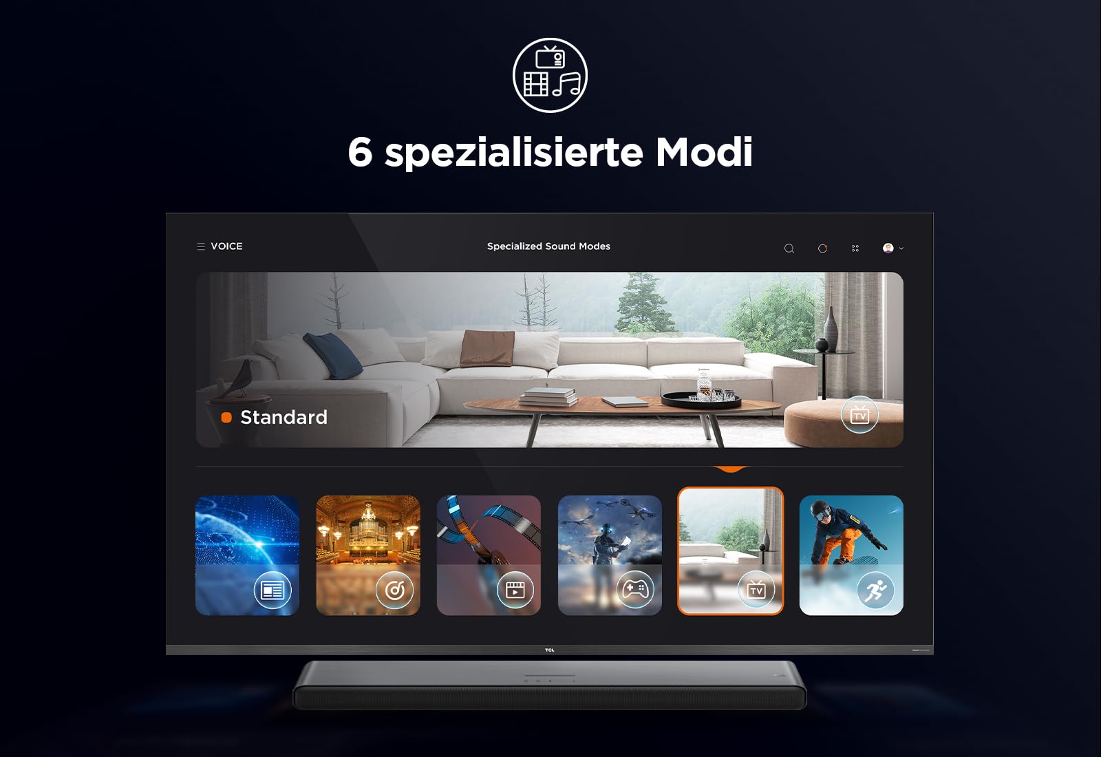 Саундбар TCL S55HE 2.1 канальный Dolby Atmos, 220 Вт Максимальная Мощность с Двойной Бас-системой, Поддержка DTS Virtual X, HDMI eARC и Bluetooth 5.3, Саундбар с Беспроводным Сабвуфером, Домашний Кинотеатр, фото №9 Саундбар TCL S55HE 2.1 канальный Dolby Atmos, 220 Вт Максимальная Мощность с Двойной Бас-системой, Поддержка DTS Virtual X, HDMI eARC и Bluetooth 5.3, Саундбар с Беспроводным Сабвуфером, Домашний Кинотеатр, фото №9