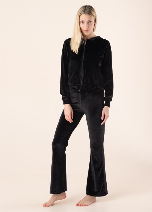 Штаны ONLY ONLBILLY VELOUR PANT JRS 15240648 Чёрный M, фото №3