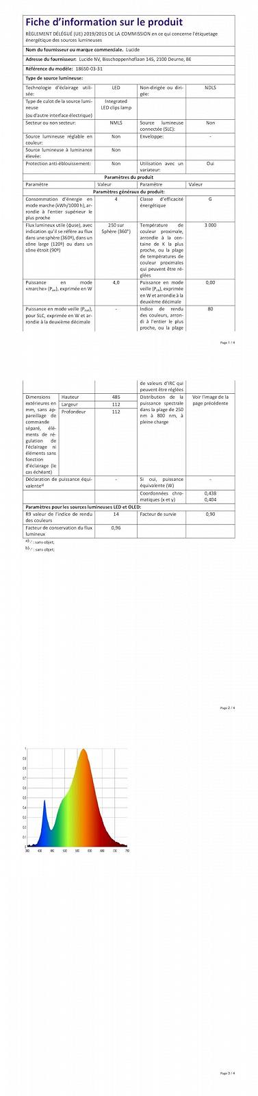 Настільна лампа ZOZY LED 3 Вт 3000 K, фото №8