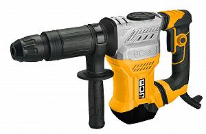 Отбойный молоток JCB DH1300 1300 Вт SDS-max 18 Дж пневматический снижение вибрации дополнительная ручка компактный в кейсе synthetic.ua - Фото 1