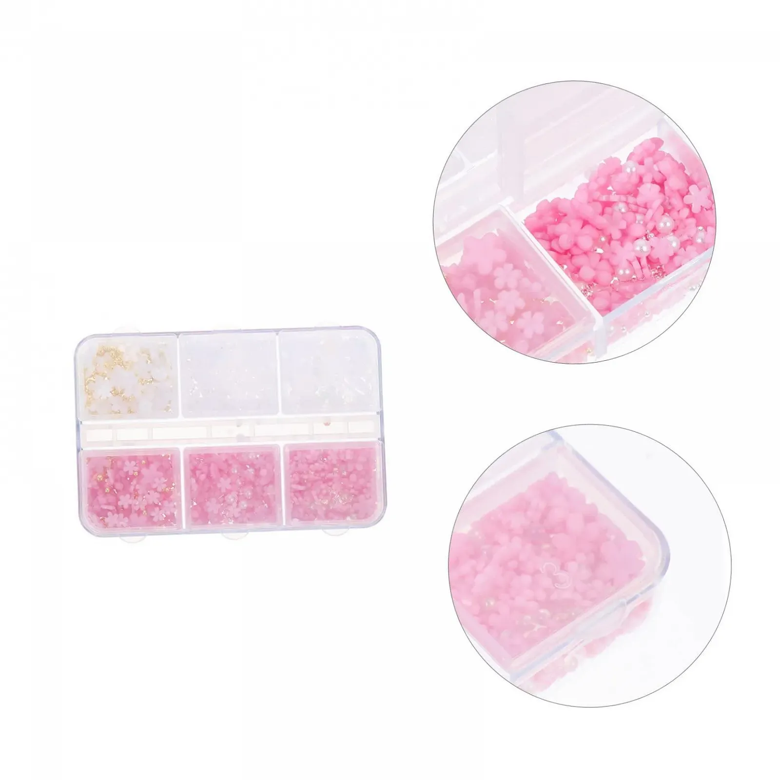 3D Декор Цветы для ногтей 3D Цветы Шармы для ногтей Смола, фото №6