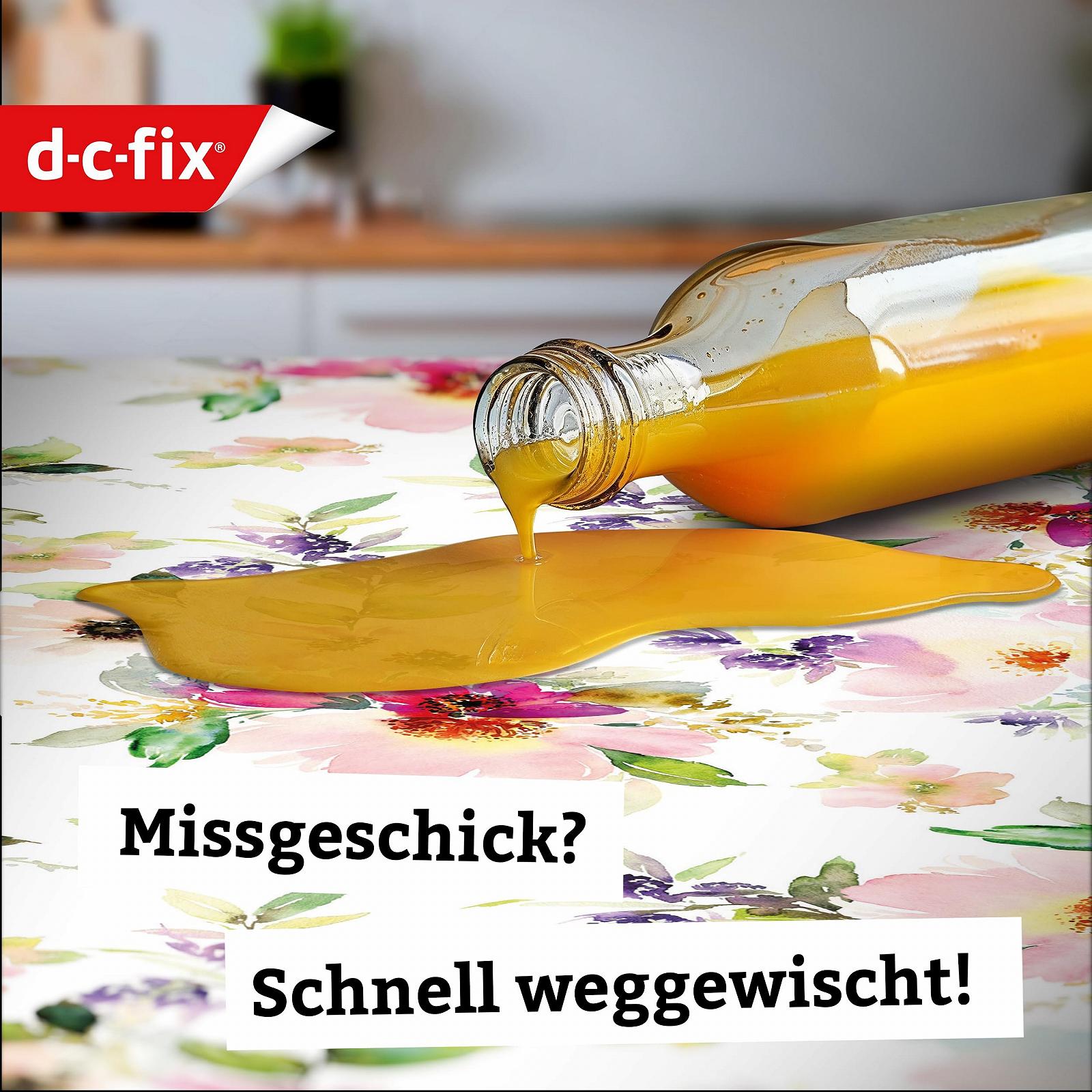 Скатертина клейончаста d-c-fix Spring Blossom 110 x 140 см Квадратна без PVC Мийна, фото №3