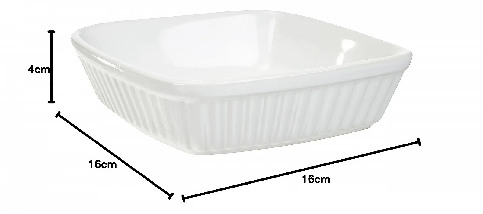 Керамическая форма Home Place 16х16х4 см, фото №4 Керамическая форма Home Place 16х16х4 см, фото №4