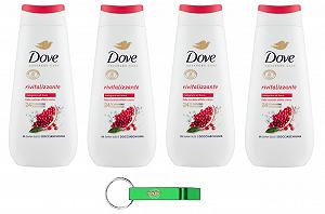 Гель для душу Dove Advanced Care Docciaschiuma Dolce Nutrimento з гранатом та гібіскусом 4 x 225 мл - Фото 1