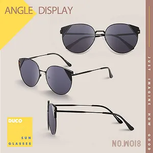 Сонцезахисні окуляри Котяче око DUCO Вінтаж Ретро Поляризовані для жінок UV-захист W018 ціна на synthetic.ua - Фото 1 Сонцезахисні окуляри Котяче око DUCO Вінтаж Ретро Поляризовані для жінок UV-захист W018 synthetic.ua - Фото 1