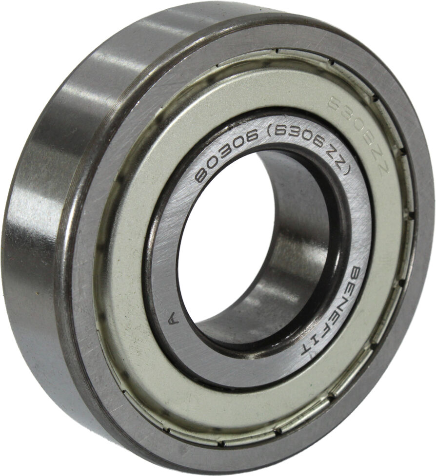 Підшипник шариковий 80306 6306-ZZ Benefit 30x72x19, фото №1