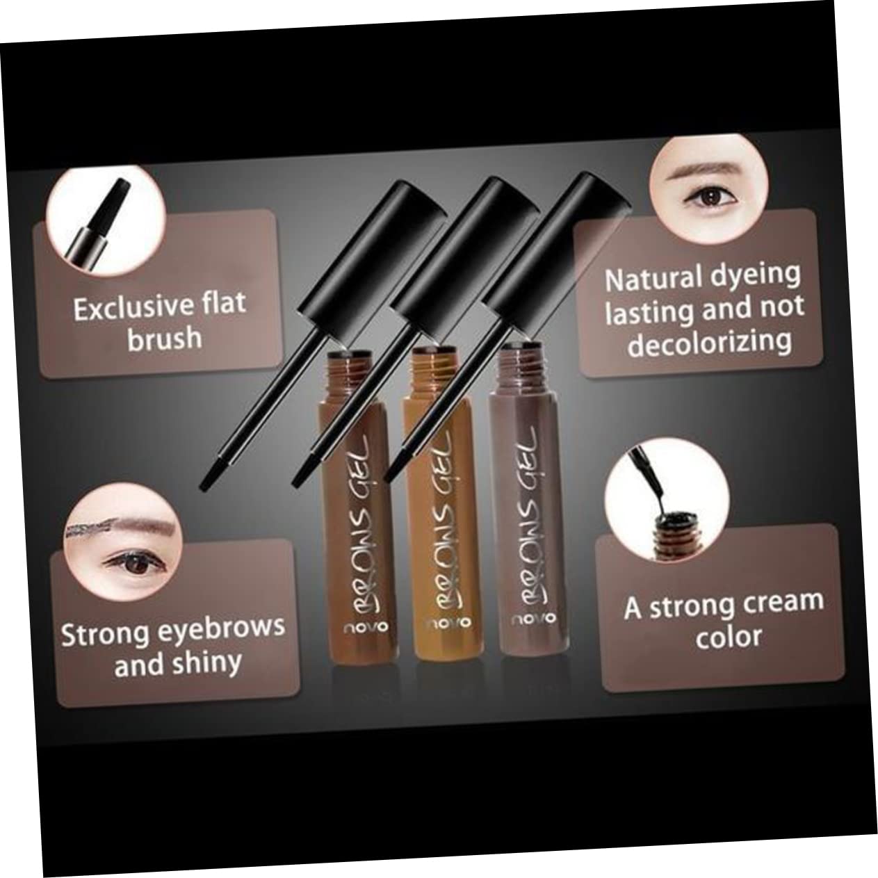 Гель для бровей Peel Off Natural Tint, фото №5