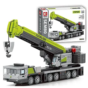Конструктор Вантажівка-кран Tirff Technik, 228 блоків, Technology, будівельні блоки для важкої техніки - Фото 1