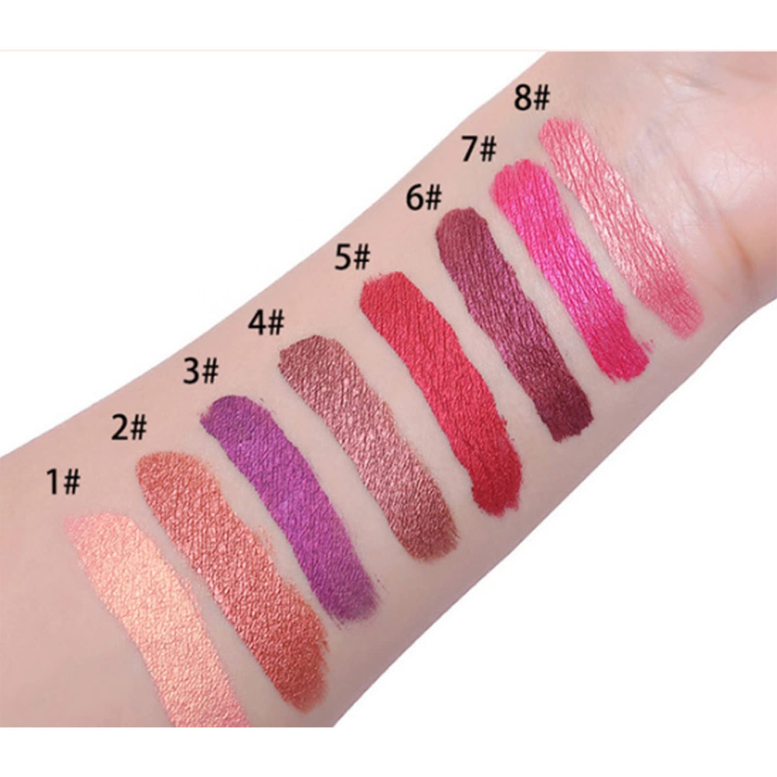 Блиск для губ Металік A, One Size, фото №5