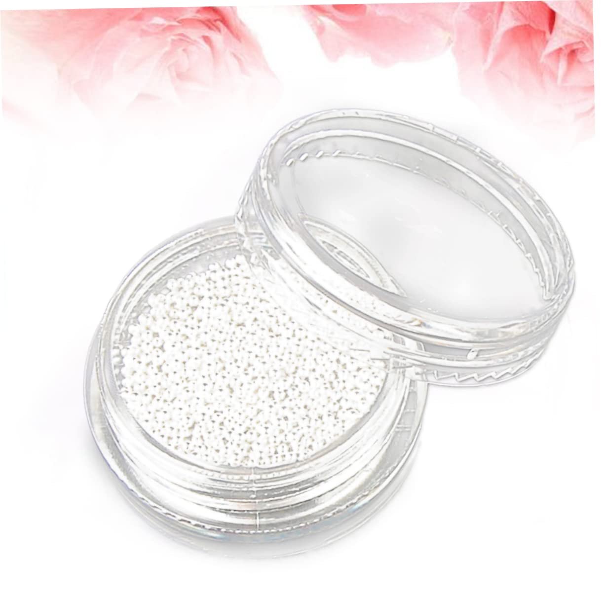 Круглі намистини для дизайну нігтів Сріблясті, фото №9