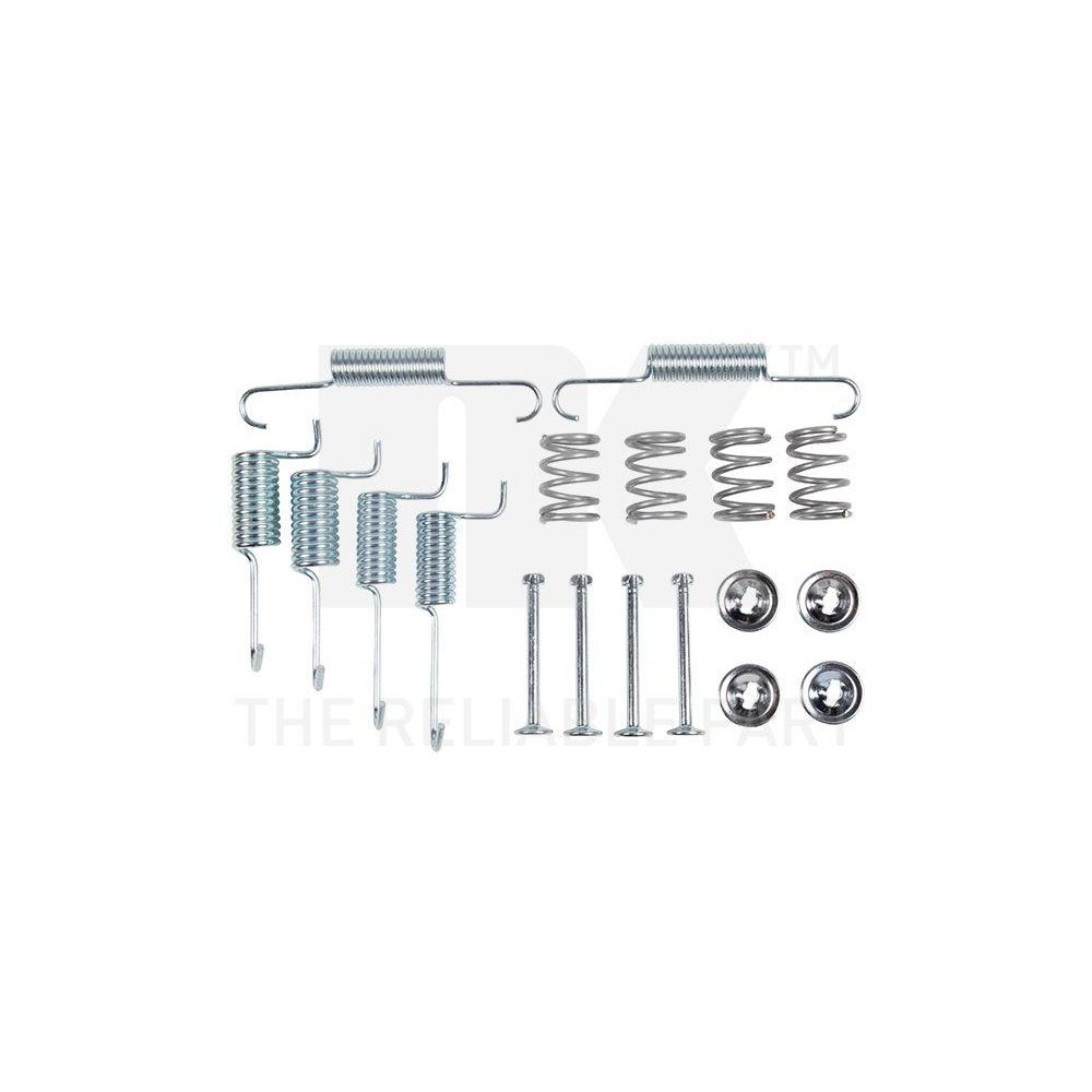 Комплект аксессуаров, стояночные тормозные колодки NK 7934823 для HYUNDAI, задний мост, фото №1