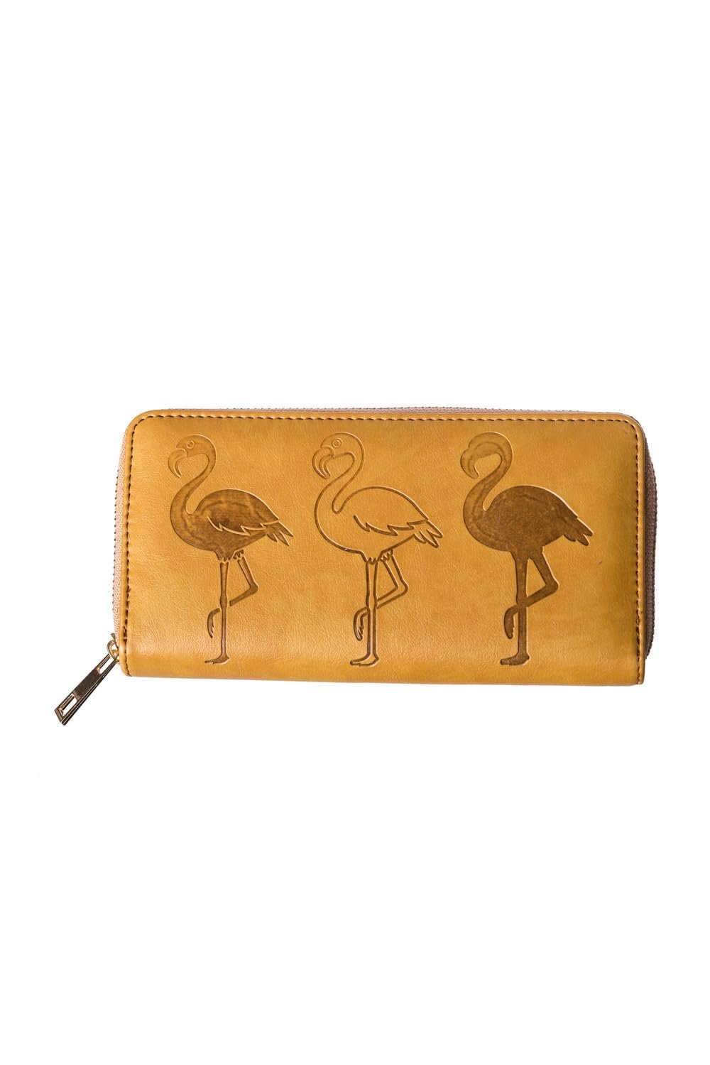 Кошелек Banned Retro Flamingo Mustard, жёлтый, Retro, фото №1