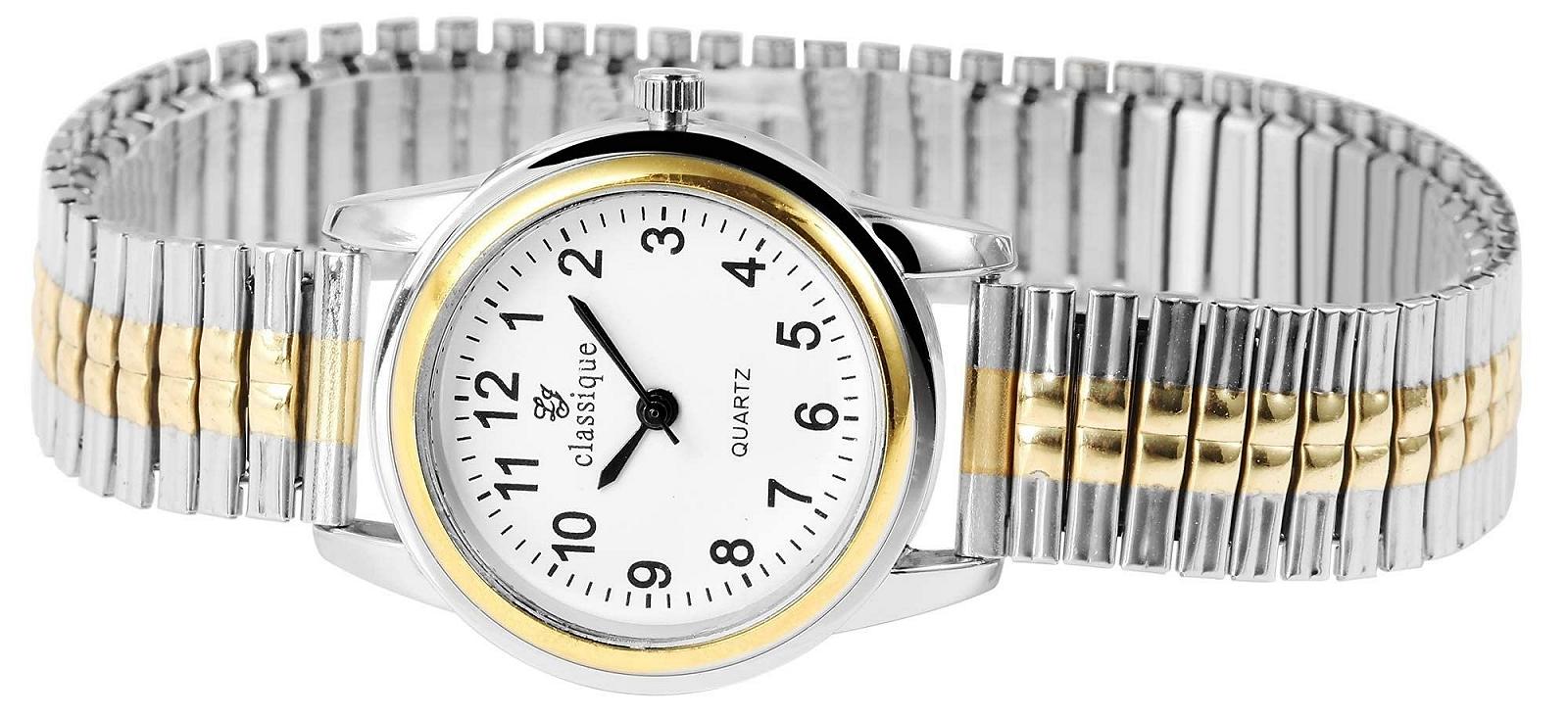 Жіночий годинник Classique Діаметр 28 мм, сріблястий/білий, фото №3