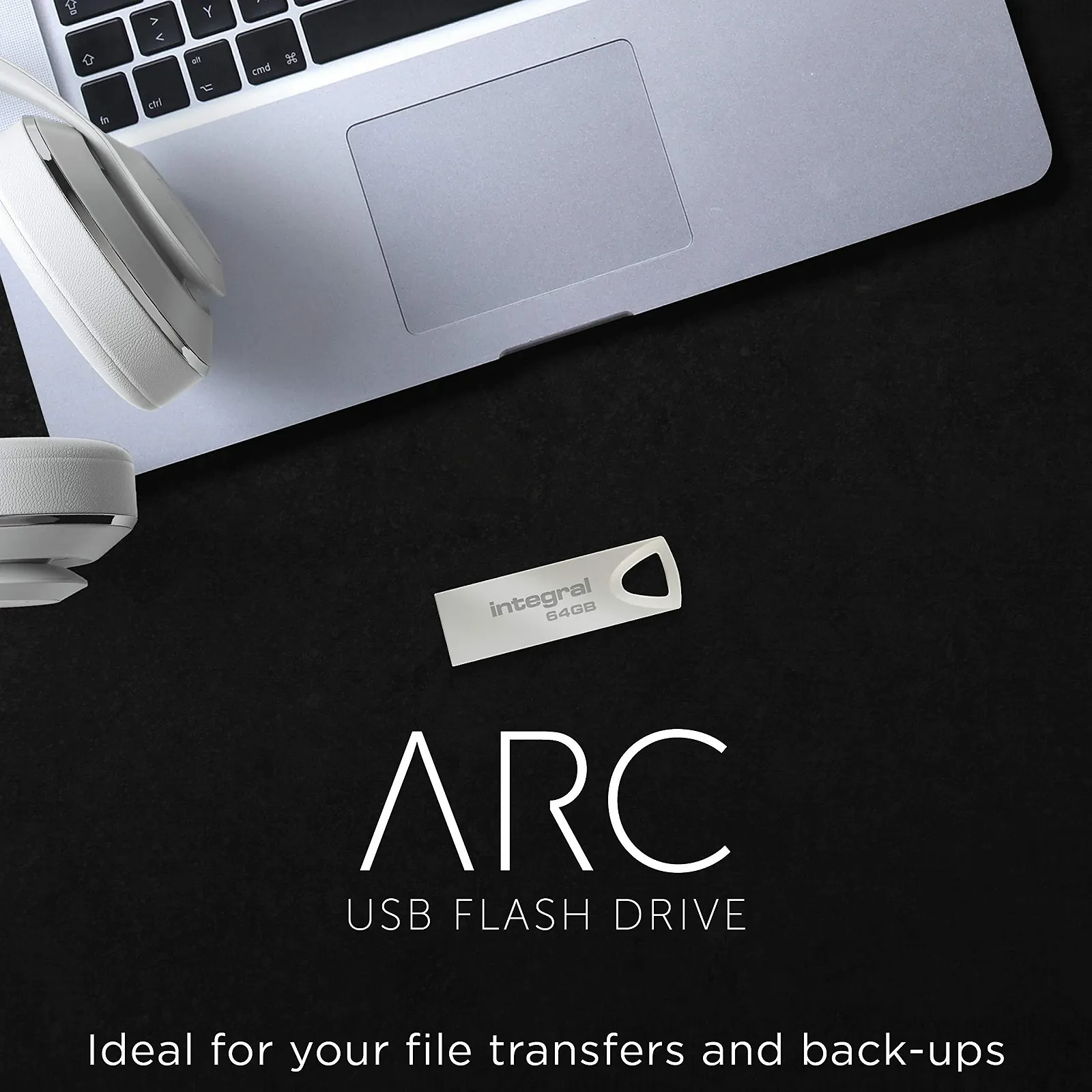 USB накопичувач Integral Arc 64GB USB 2.0 Metal Case, фото №6