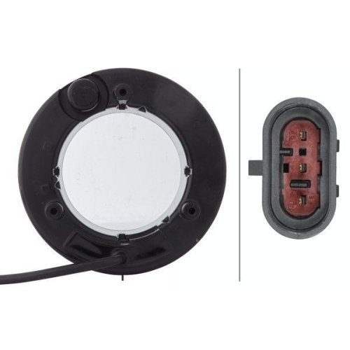 Задний фонарь HELLA 2SB 009 362-331 левый, правый, фото №2