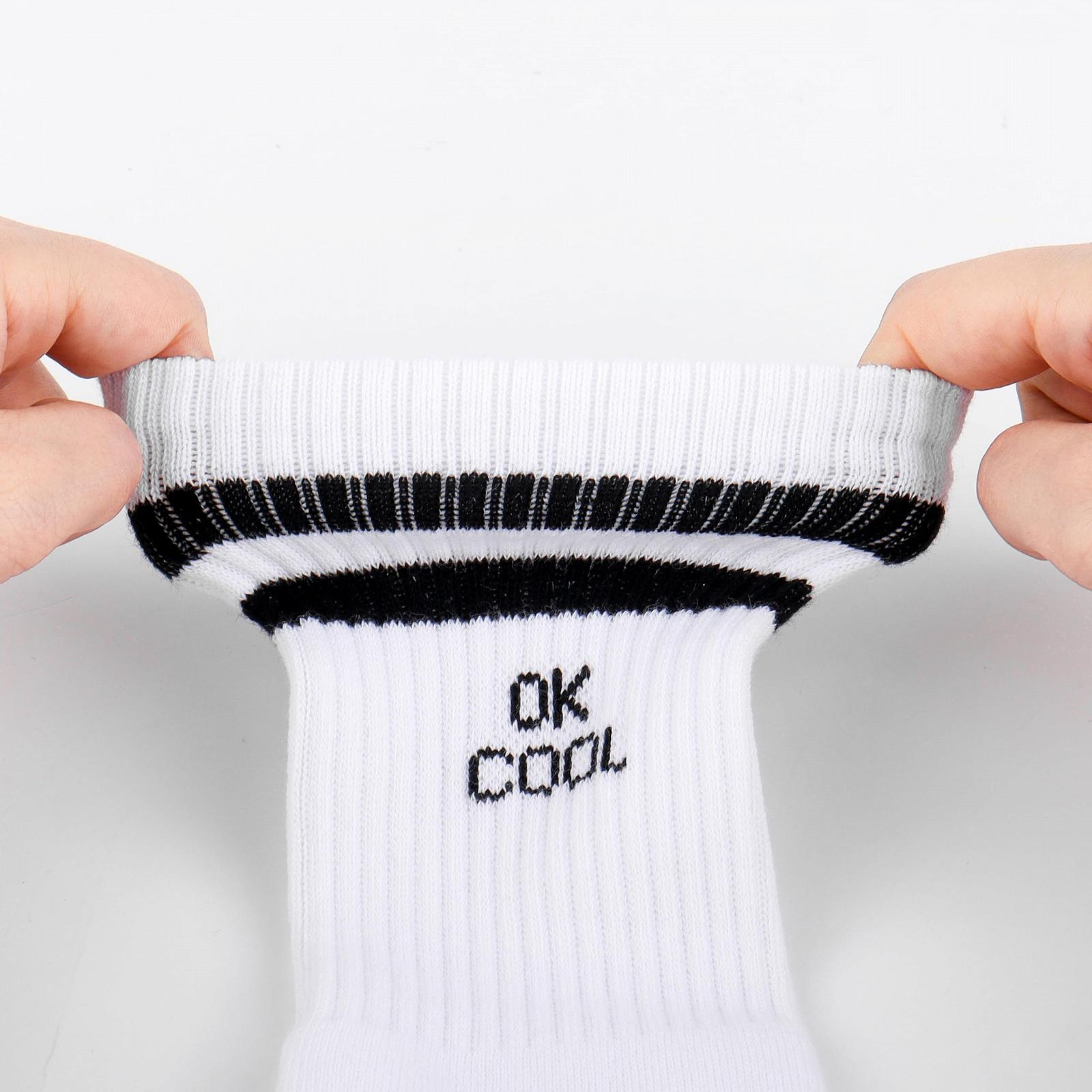 Теннисные носки Belloxis 6 пар Женские 6-8 Мужские 43-46 Спортивные носки Белые, фото №6