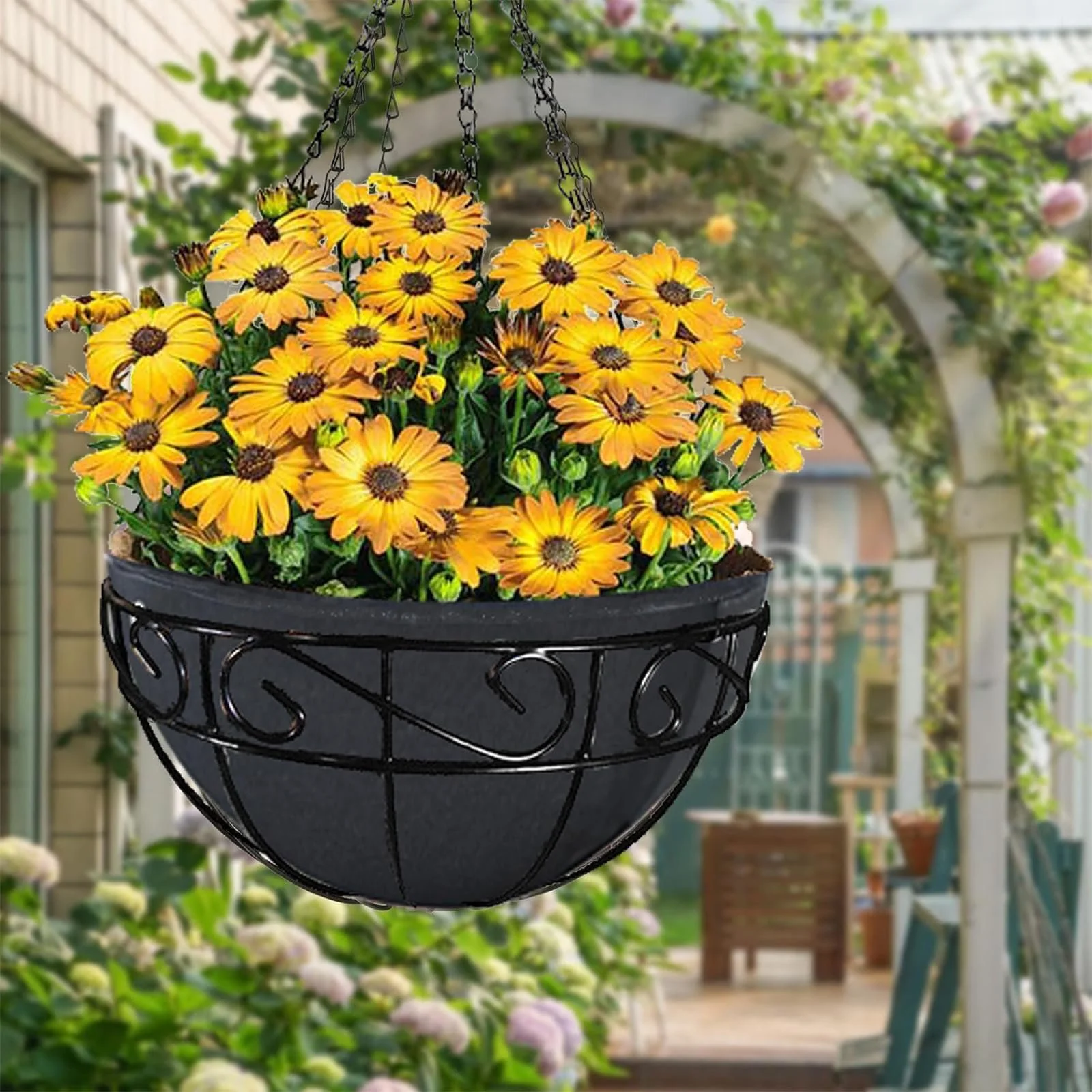 Вставки для підвісних кошиків з повсті 3 шт. 14 дюймів, фото №6