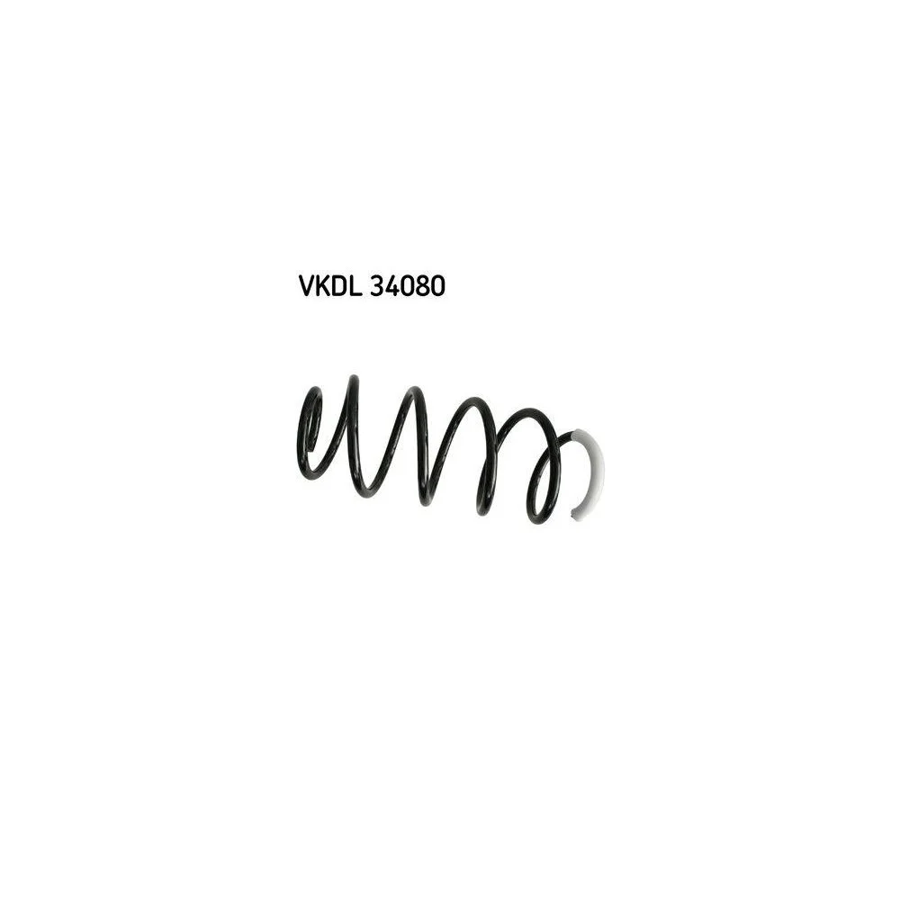 Пружина підвіски SKF VKDL 34080 для FORD, передня вісь, фото №1 Пружина підвіски SKF VKDL 34080 для FORD, передня вісь, фото №1