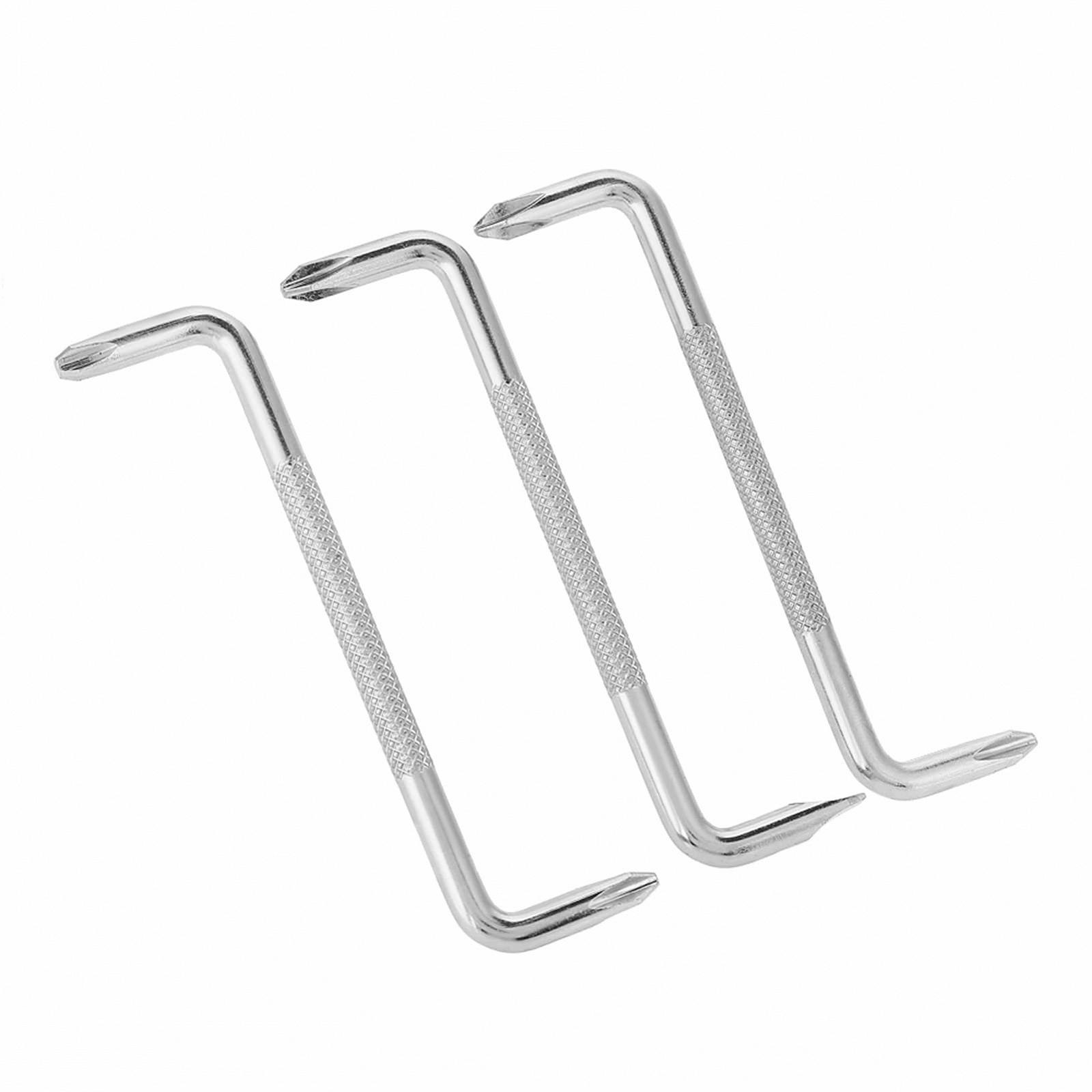 Викрутка Pro 90 градусів з трьох частин Ручка пряма Куточкова, фото №1 Викрутка Pro 90 градусів з трьох частин Ручка пряма Куточкова, фото №1