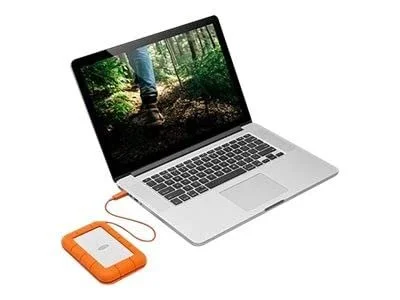 Внешний жесткий диск LaCie Rugged Mini USB-C Оранжевый, фото №6