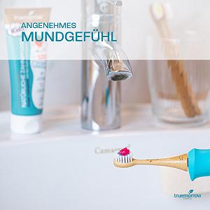 Змінні бамбукові насадки для зубної щітки truemorrow для Philips Sonicare Kids 2 шт. М'які synthetic.ua - Фото 1