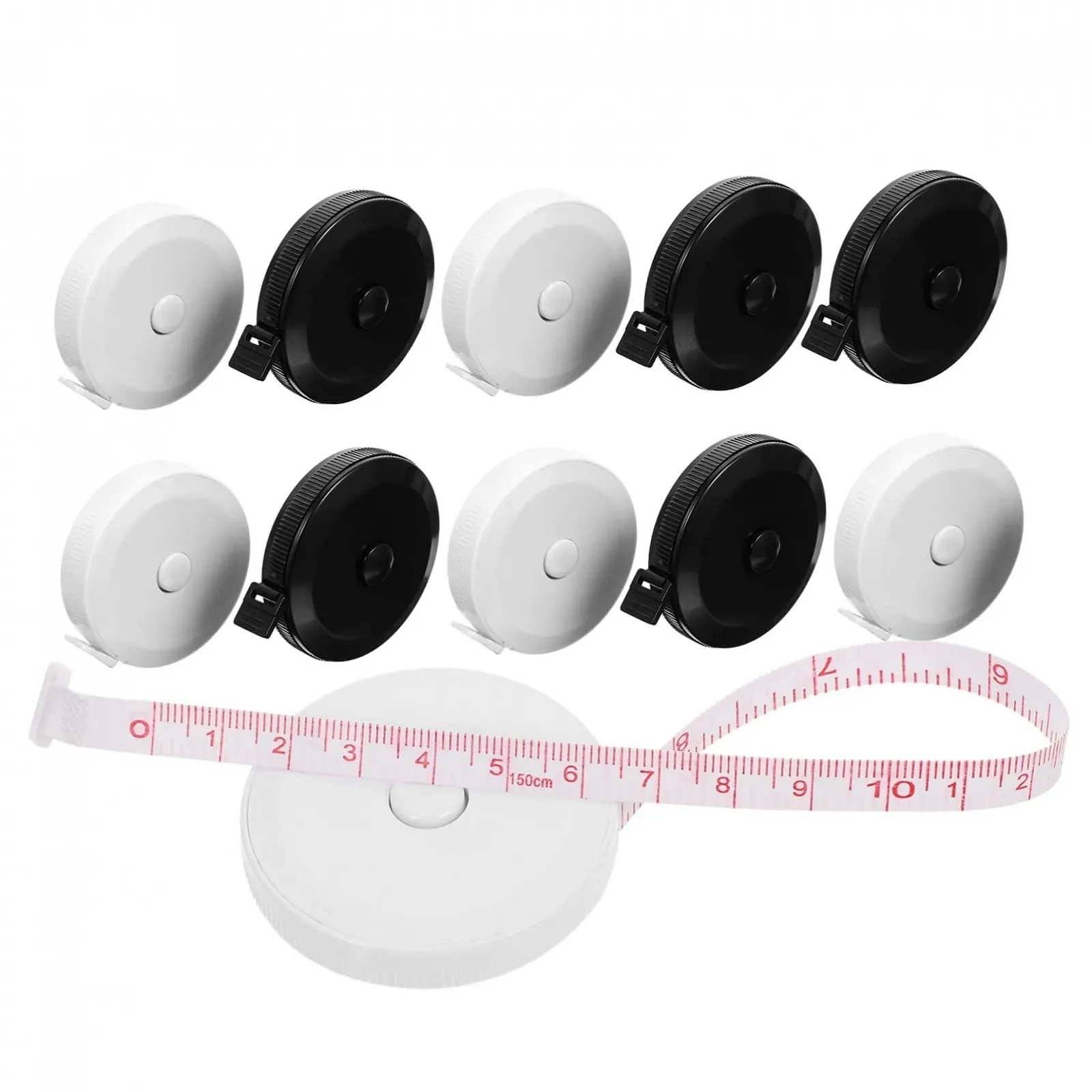 Рулетка Telescopic KITANDOVE Пластикова 10 шт, фото №1