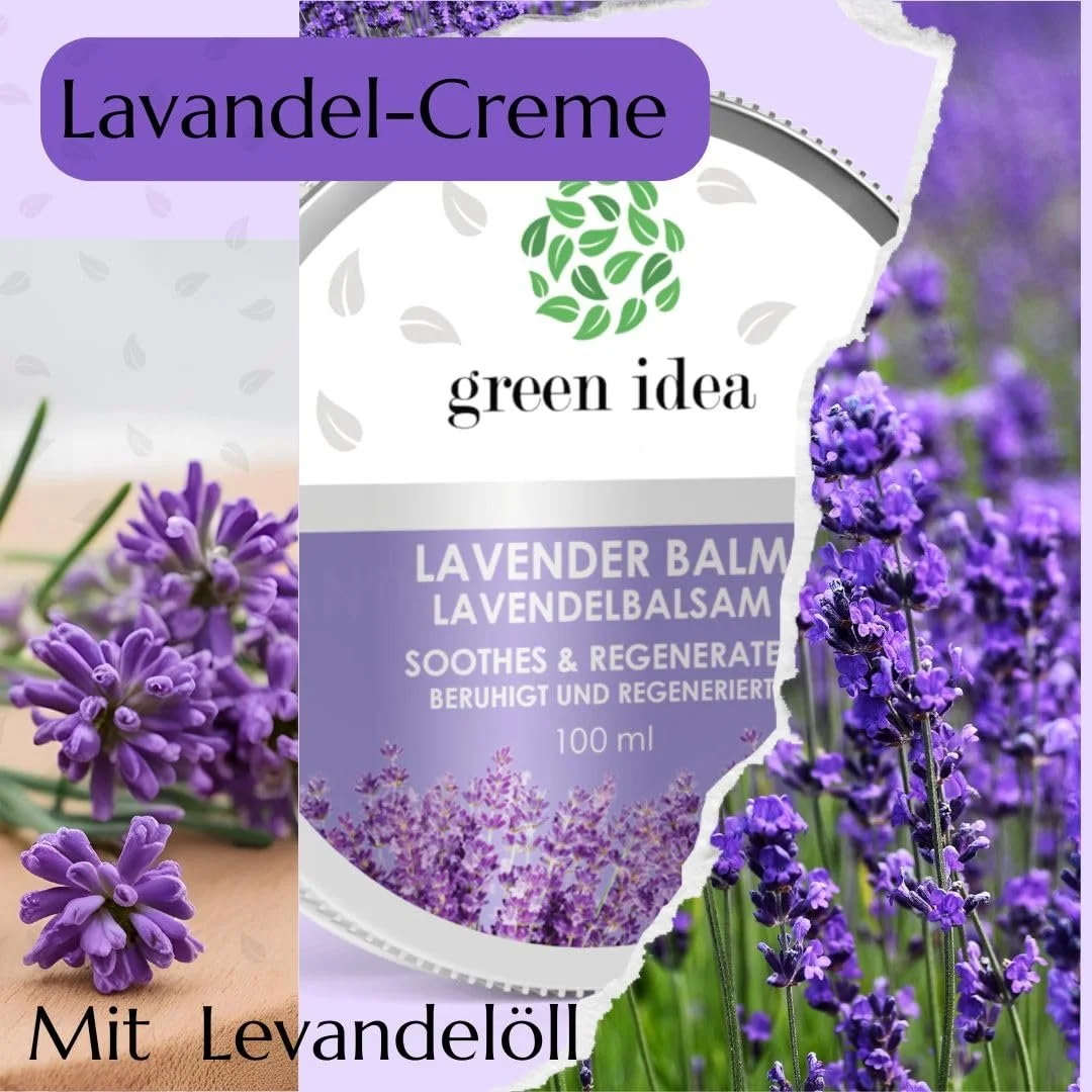 Крем для рук Green idea Лаванда з лавандовою олією, 100 мл, фото №4