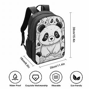 Рюкзак шкільний RSIUUODNF Bear 40x28x16см synthetic.ua - Фото 1