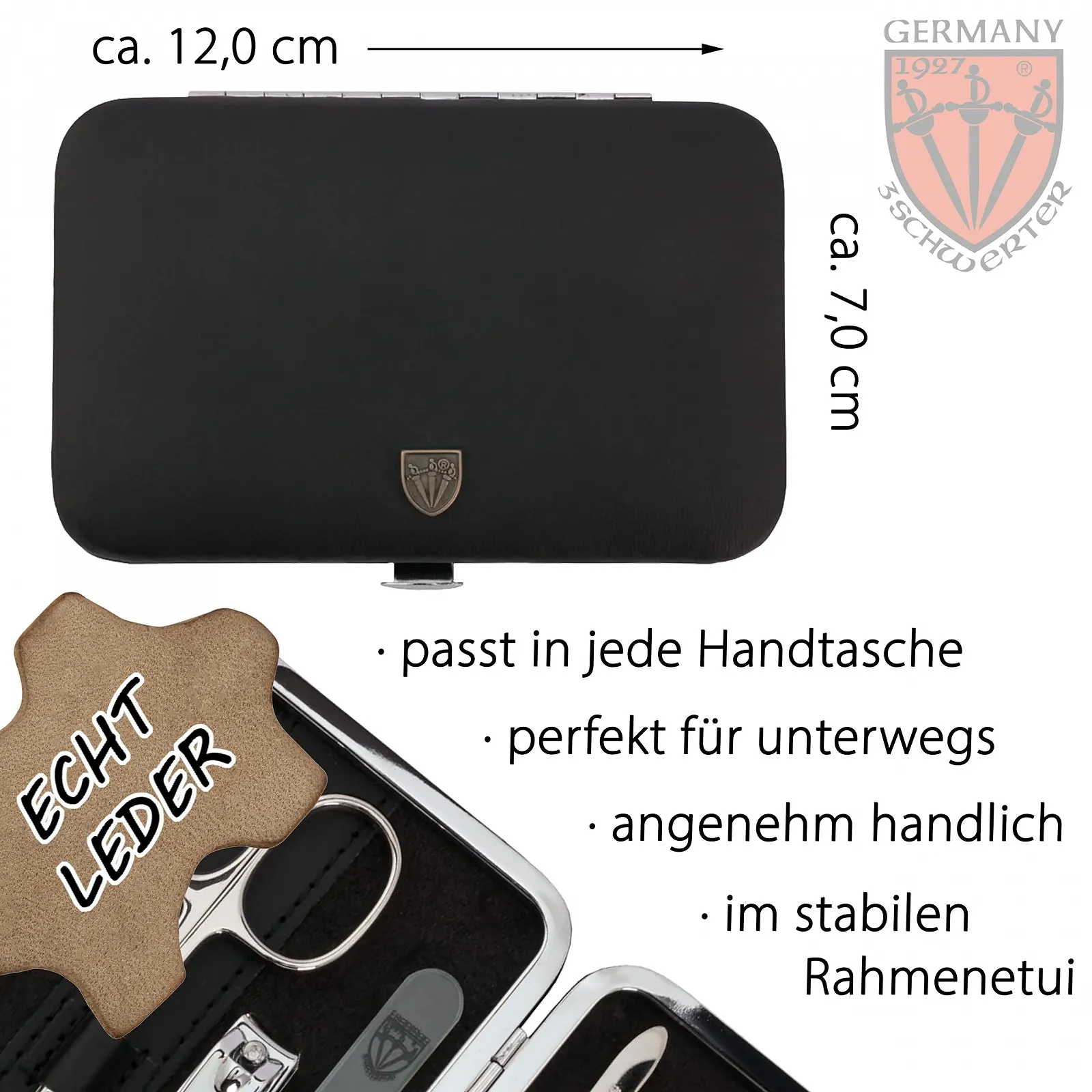 Набор для маникюра и педикюра Drei Schwerter Genova 7252, фото №4