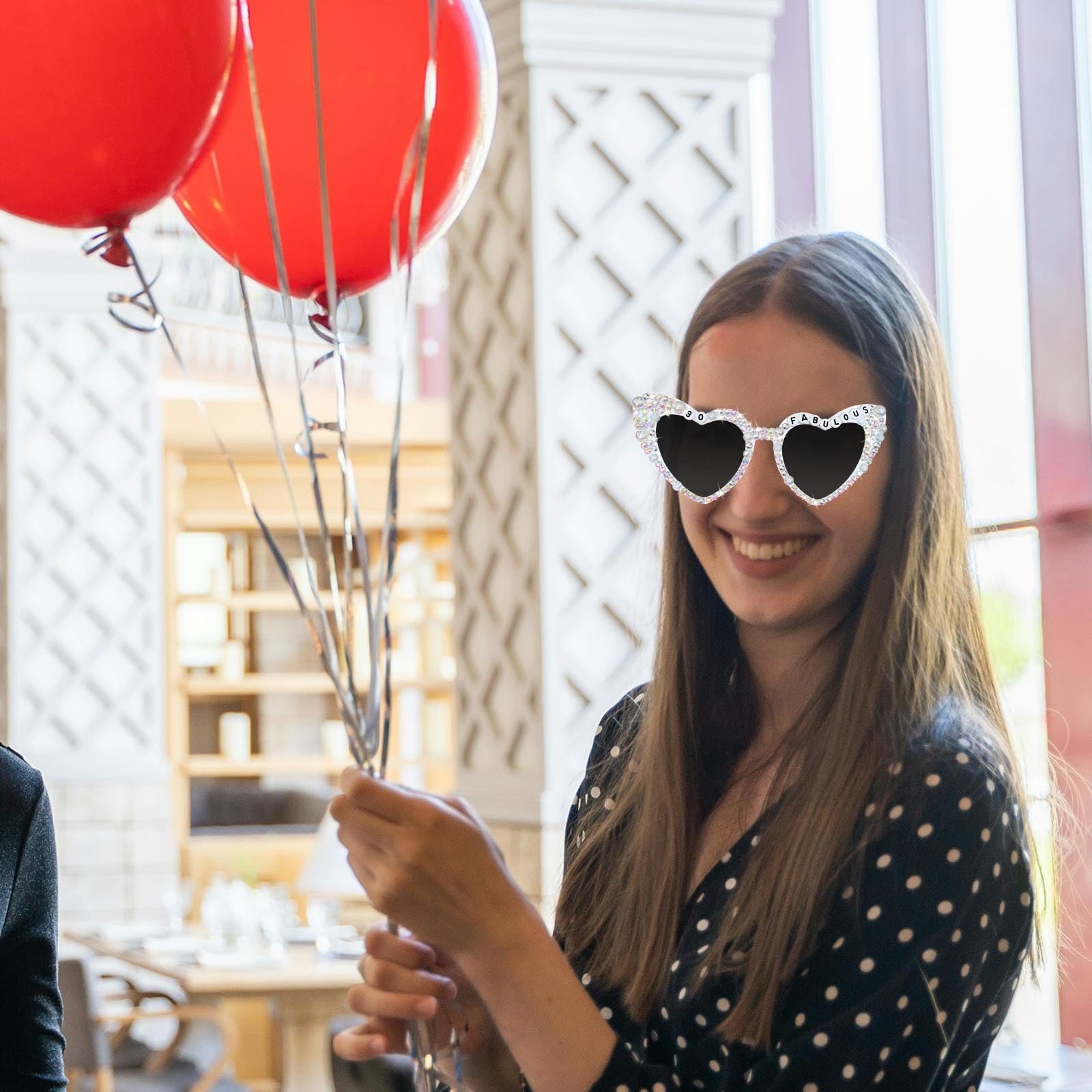 Очки Тип Topfunyy 30th Birthday Белые, фото №6