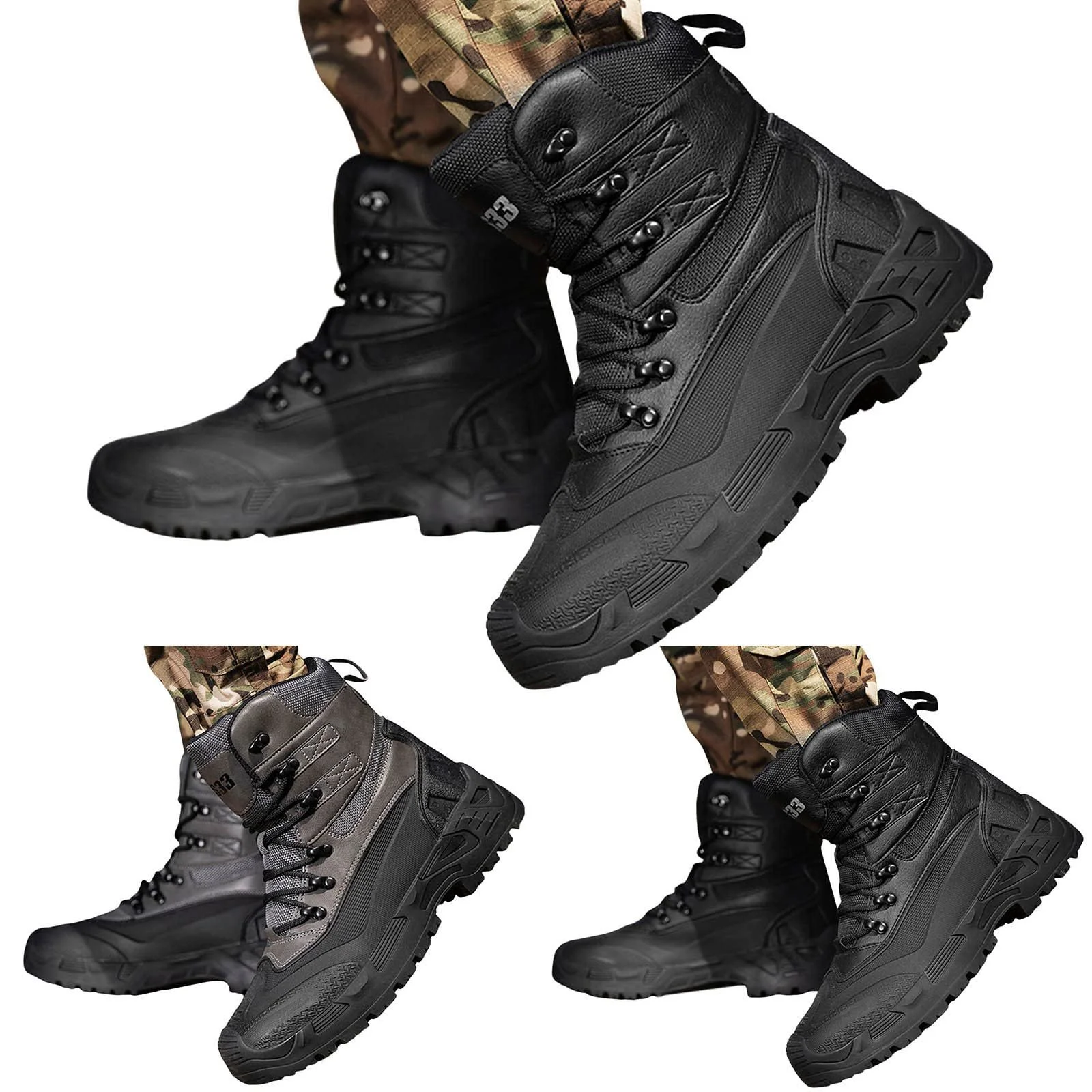 Чоловічі зимові черевики Btruely Утеплені, фото №2