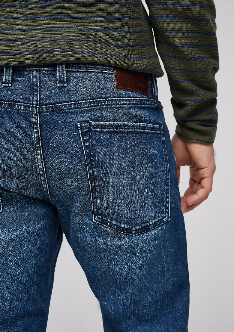 Джинси Trousers YORK REGULAR FIT 03.899.71.6509-57Z4 s.Oliver Синій  M, фото №3