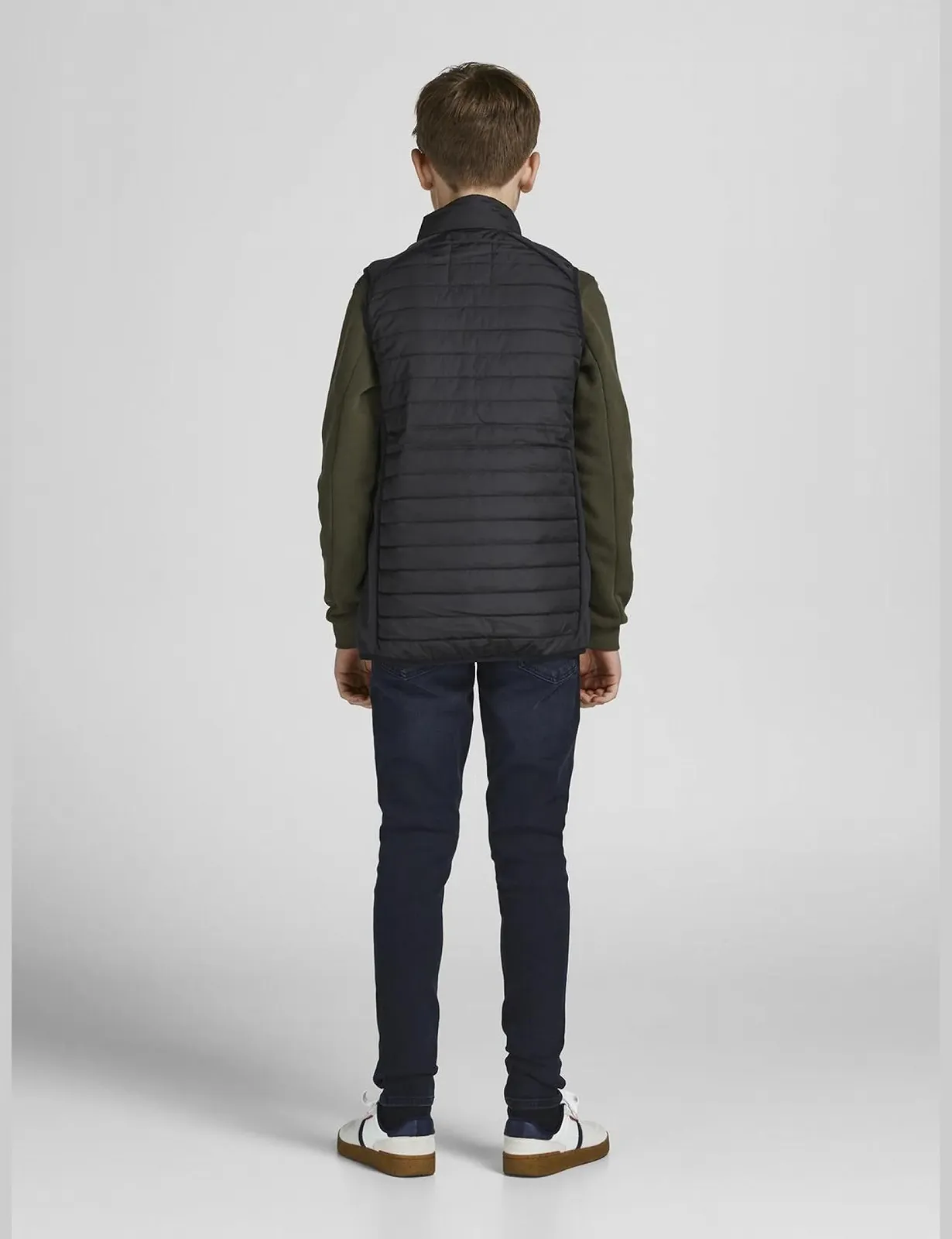 Жилет JACK & JONES Jjemulti Bodywarmer Collar Jnr, фото №3 Жилет JACK & JONES Jjemulti Bodywarmer Collar Jnr, фото №3