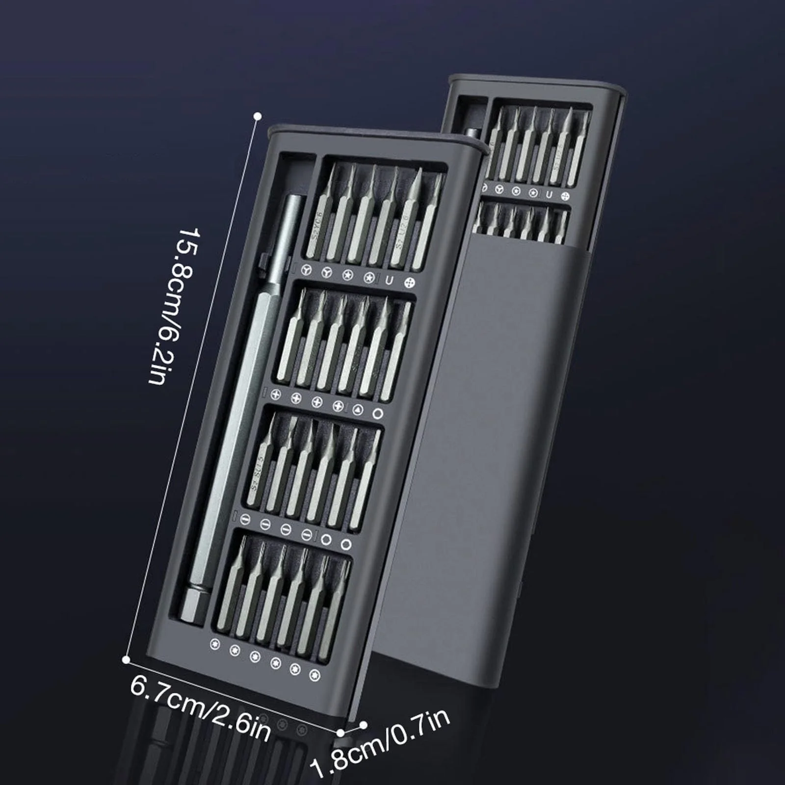 Набір викруток Precision Mechanic Manual Precision Repair Kit Чорний, фото №6 Набір викруток Precision Mechanic Manual Precision Repair Kit Чорний, фото №6