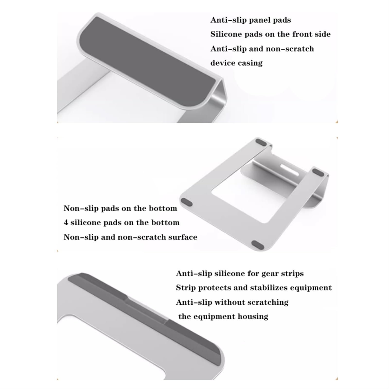 Подставка для ноутбука Настольная портативная для всех ноутбуков 15,6 дюймов, фото №3