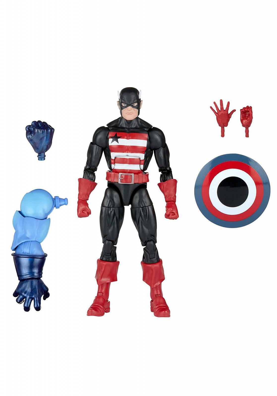 Фигурка U.S. Agent Marvel Legends Series, 15 см, аксессуар, 2 элемента Build-A-Figure, фото №5