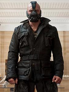 Кожаная куртка EU Fashions Tom Hardy Bane Coat Dark Knight Rises Black synthetic.ua - Фото 1