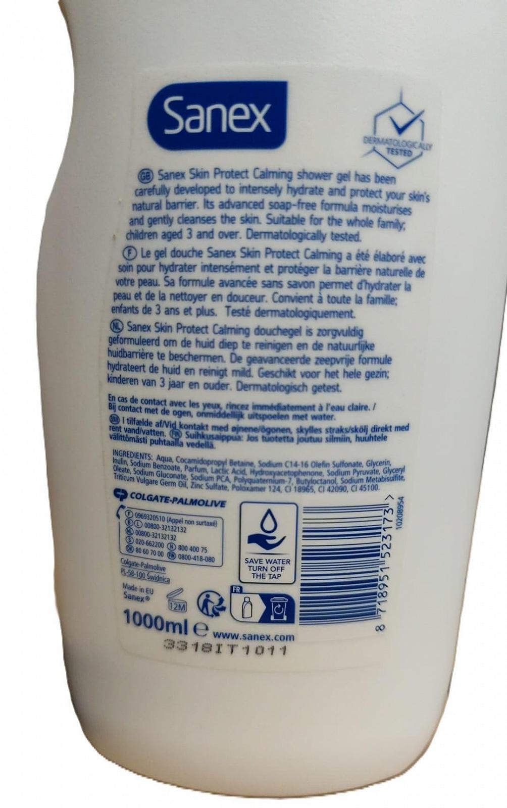 Гель для душу Sanex Skin Protect Calming 1000 мл Упаковка 12 шт., фото №2