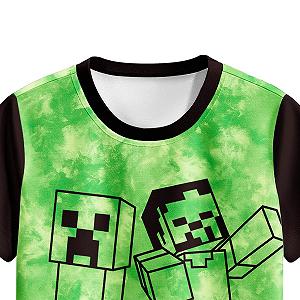 Піжама для хлопчиків Pitevotur, ігрова, з короткими рукавами, Enderman synthetic.ua - Фото 1